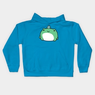 Party Hat Frog Kids Hoodie